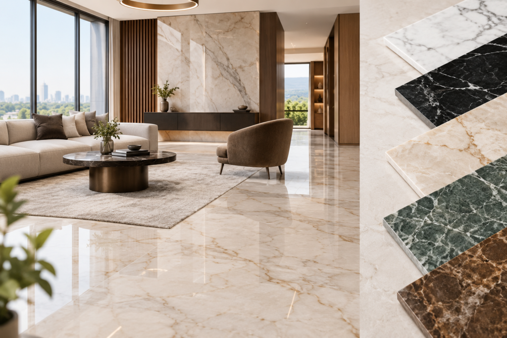 Premium Italian Marble in Delhi: How to Choose the Right Marble for Your Home